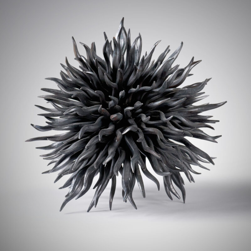 Junko Mori Steel Sculpture, Organism Series