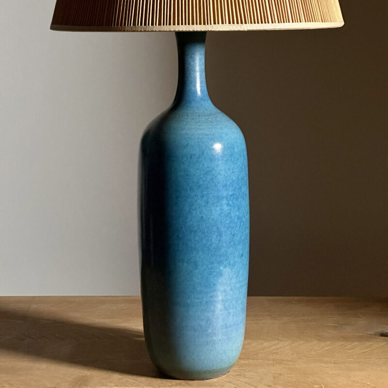 Design Technics Persian Blue Glaze Lamp